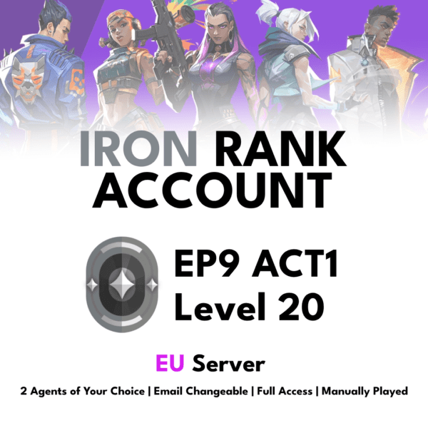 valorant iron account