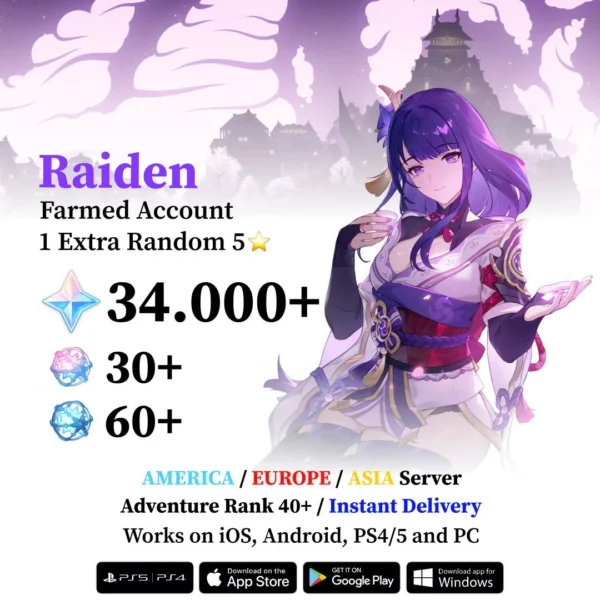 genshin account