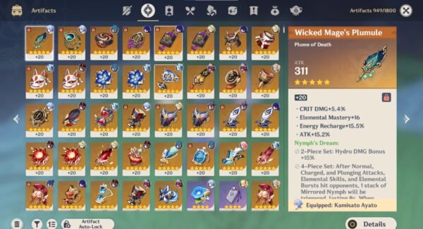 genshin account