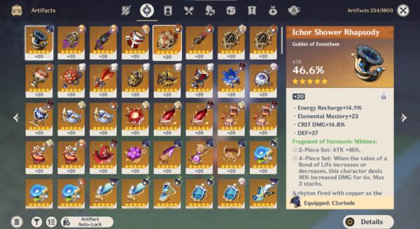 genshin account