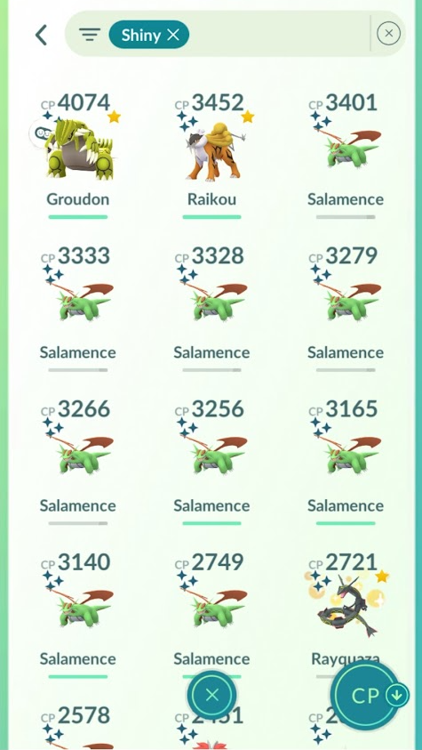 pokemon go accounts legendary